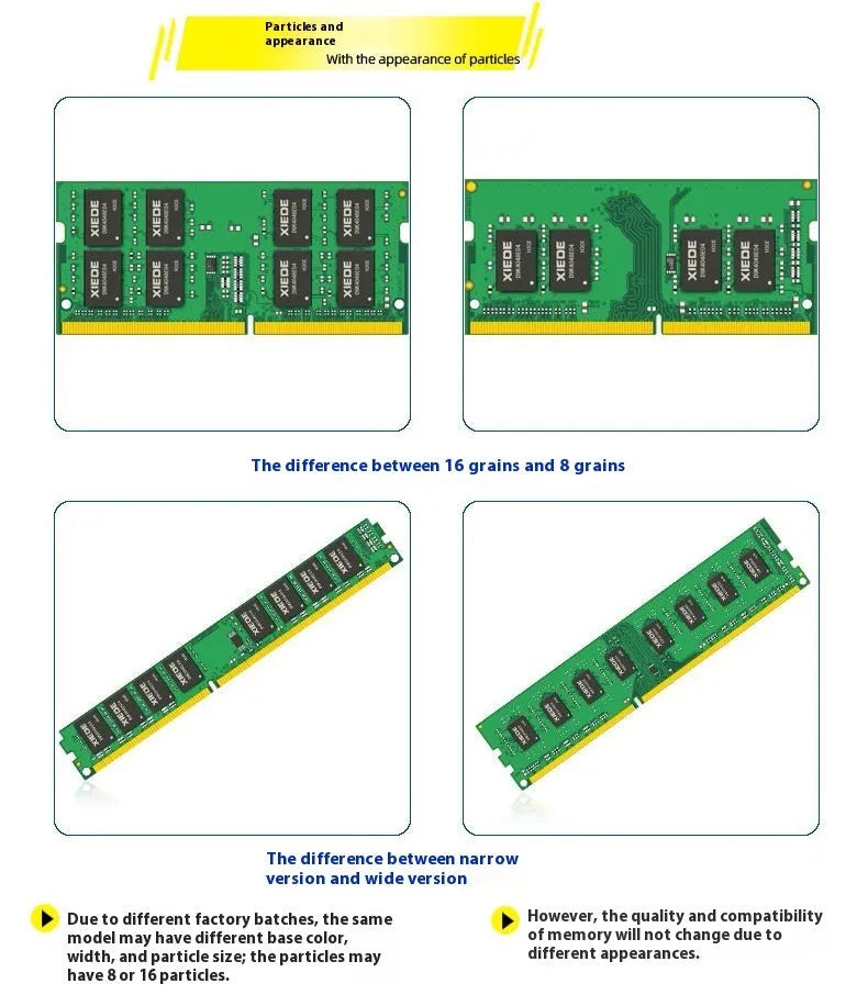 4GB DDR3 1600 desktop memory module for AMD systems