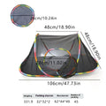 Foldable mesh cat roll cage showing hexagonal, tee and tent style options for pet play and containment