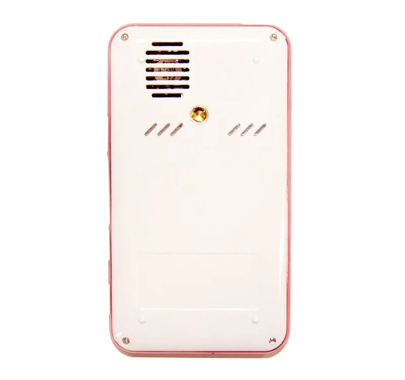 White rose gold M6S miniature Android smart projector with compact portable design