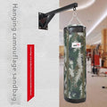 Canvas hanging boxing sandbag in camouflage or canvas style, hollow 60cm to 120cm