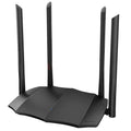 AC8 dual-band gigabit wireless router with three expansion slots showing 365mm length