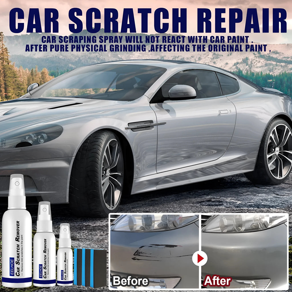Car scratch repair spray bottle 100ml for paint surface scratch removal and sealing glaze coating application