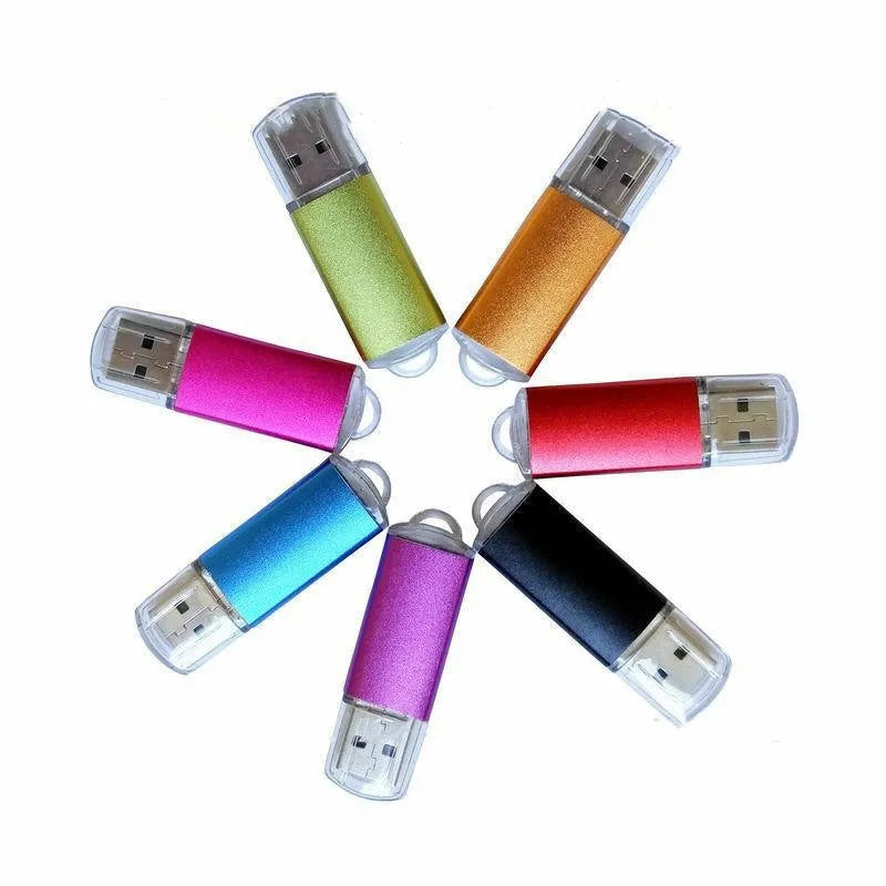 Metal shell USB software encryption dongle showing black colour option with USB connector
