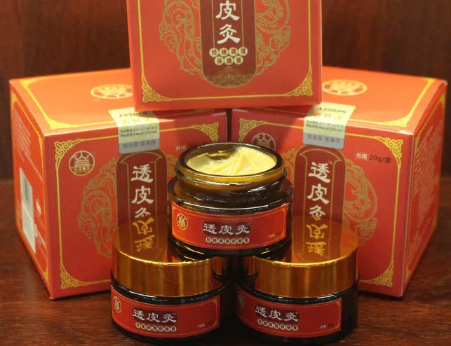 Bestlife 20g tube of herbal skin-penetrating moxibustion analgesic ointment for joint pain relief.
