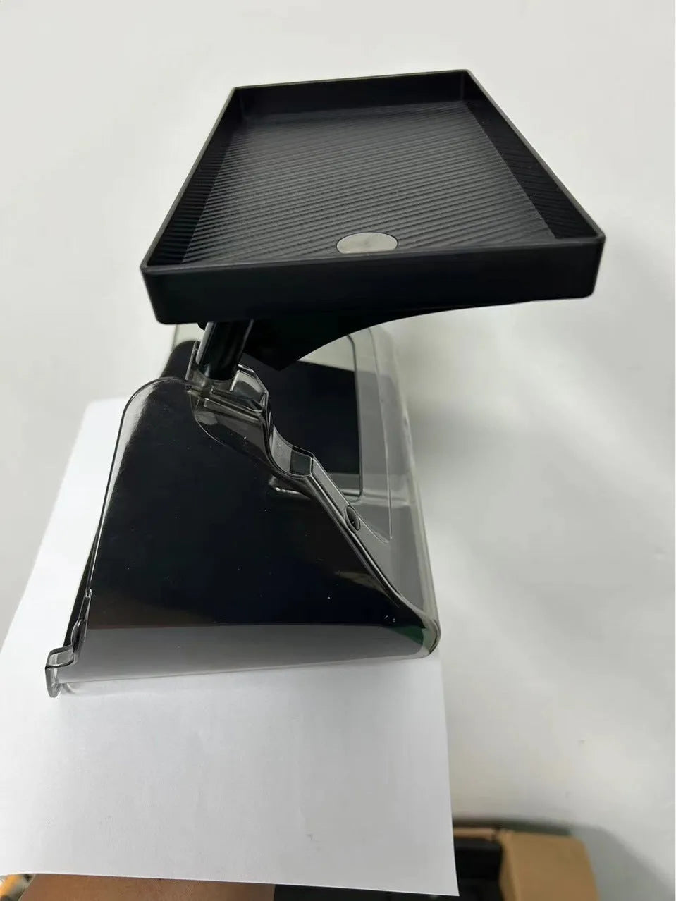 Tesla Model 3 and Y black ABS centre console storage box under ETC unit