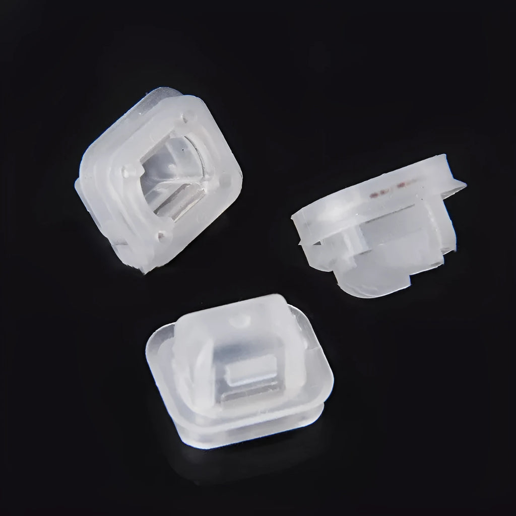 100 transparent plastic interior clips for BMW E39 E38 dashboard trim fastening