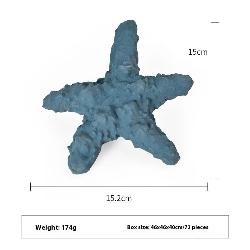 Deep sea shark rubber dog toy with conch and starfish shape variants in blue and green colours
