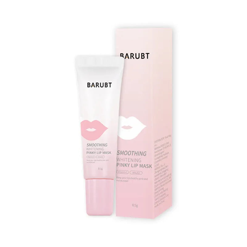 Lip balm tube with brightening and moisturising properties addressing melanin precipitation