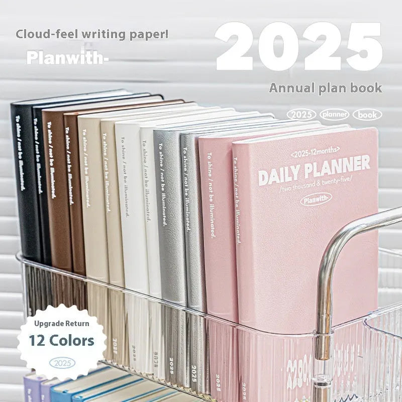 Waterproof notebook for postgraduate exam preparation with 196 pages in mint green PU cover