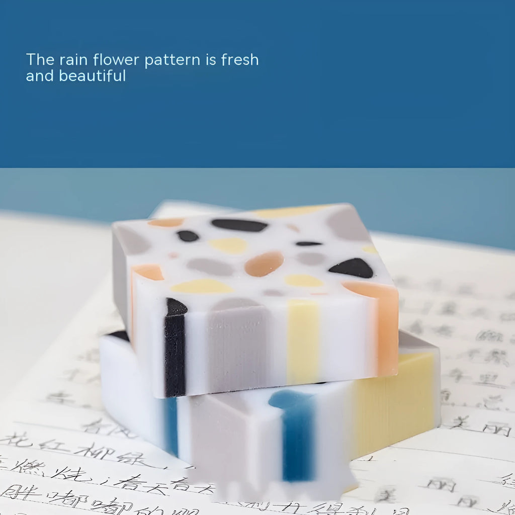 Super Clean Traceless Eraser with brick-style design for pencil mark removal