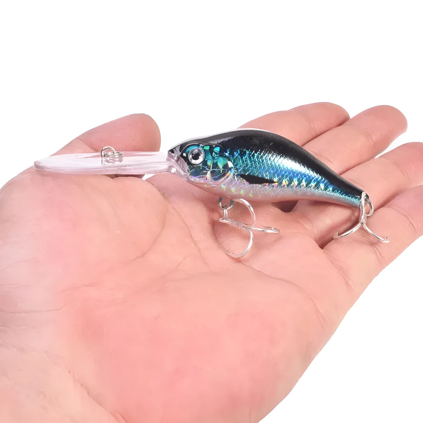 Little Fat Man 10.5cm deep diving minnow fishing lure with long tongue board