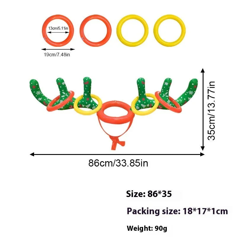 Inflatable octopus ferrule throwing toy in multiple Halloween colour variations