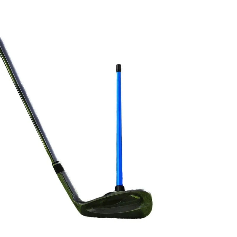 Red aluminium alloy magnetic baseball bar golf swing trainer alignment tool