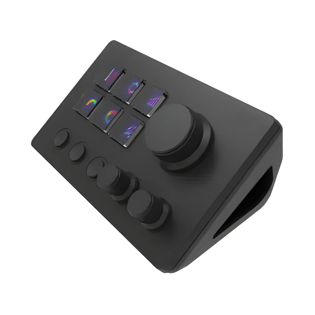 Visual Keyboard N3 silicone USB keypad with mounting bracket in black or white colour