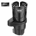 Second generation car cup holder modification in ABS plastic with carbon fibre or matte finish options
