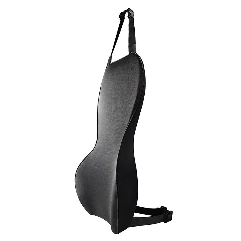Memory cotton car lumbar support cushion in universal fit design