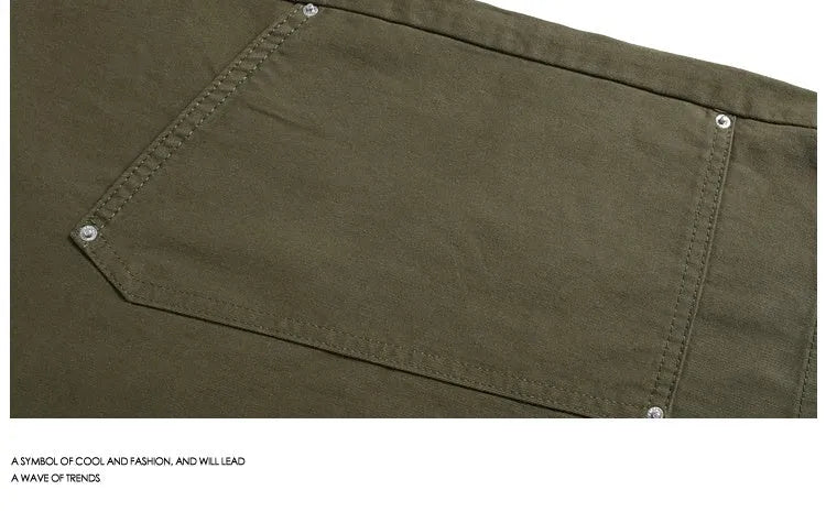 Women's loose fit cropped workwear pants with wide-leg design and rivet detailing