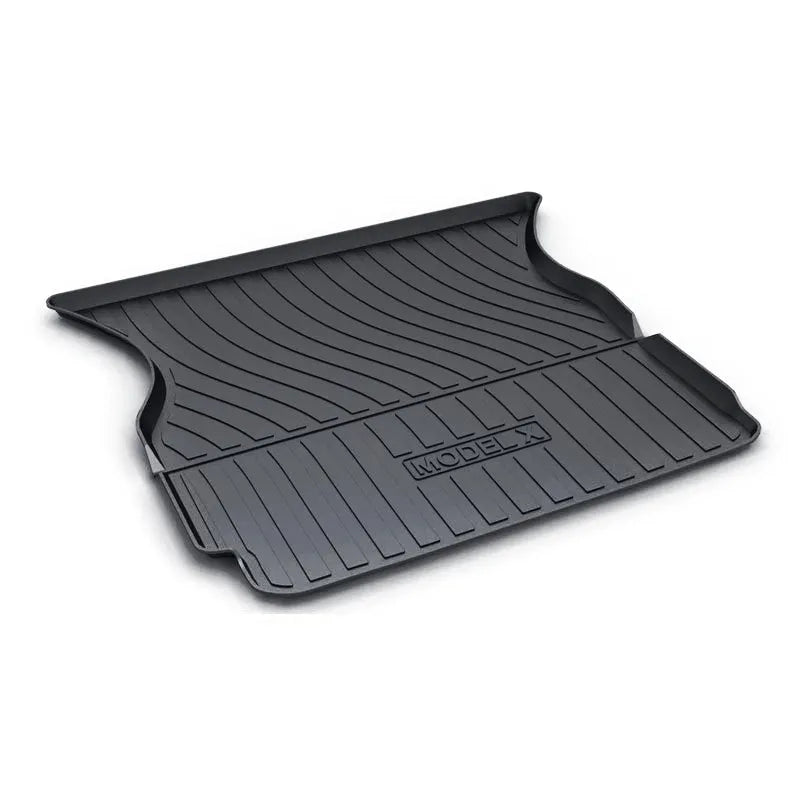 Rubber floor mats for Tesla Model 3, Y, X and S cars with TPE driver footrest