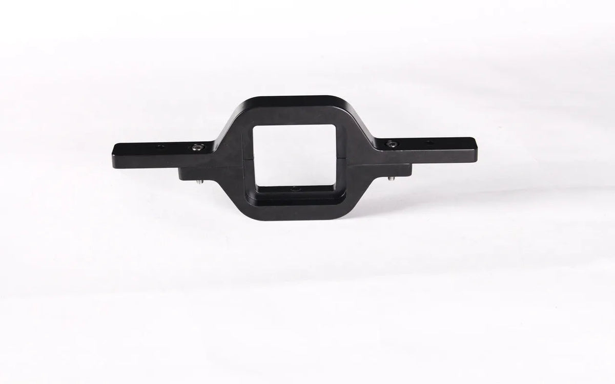Black steel trailer hook lamp holder mounting bracket for vehicle lighting