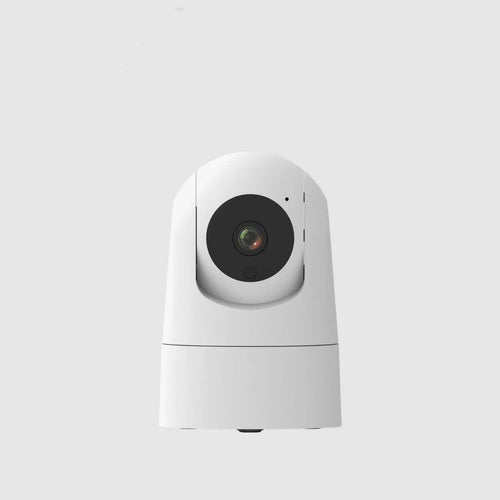 Indoor security camera with pan/tilt capability and two-way audio function