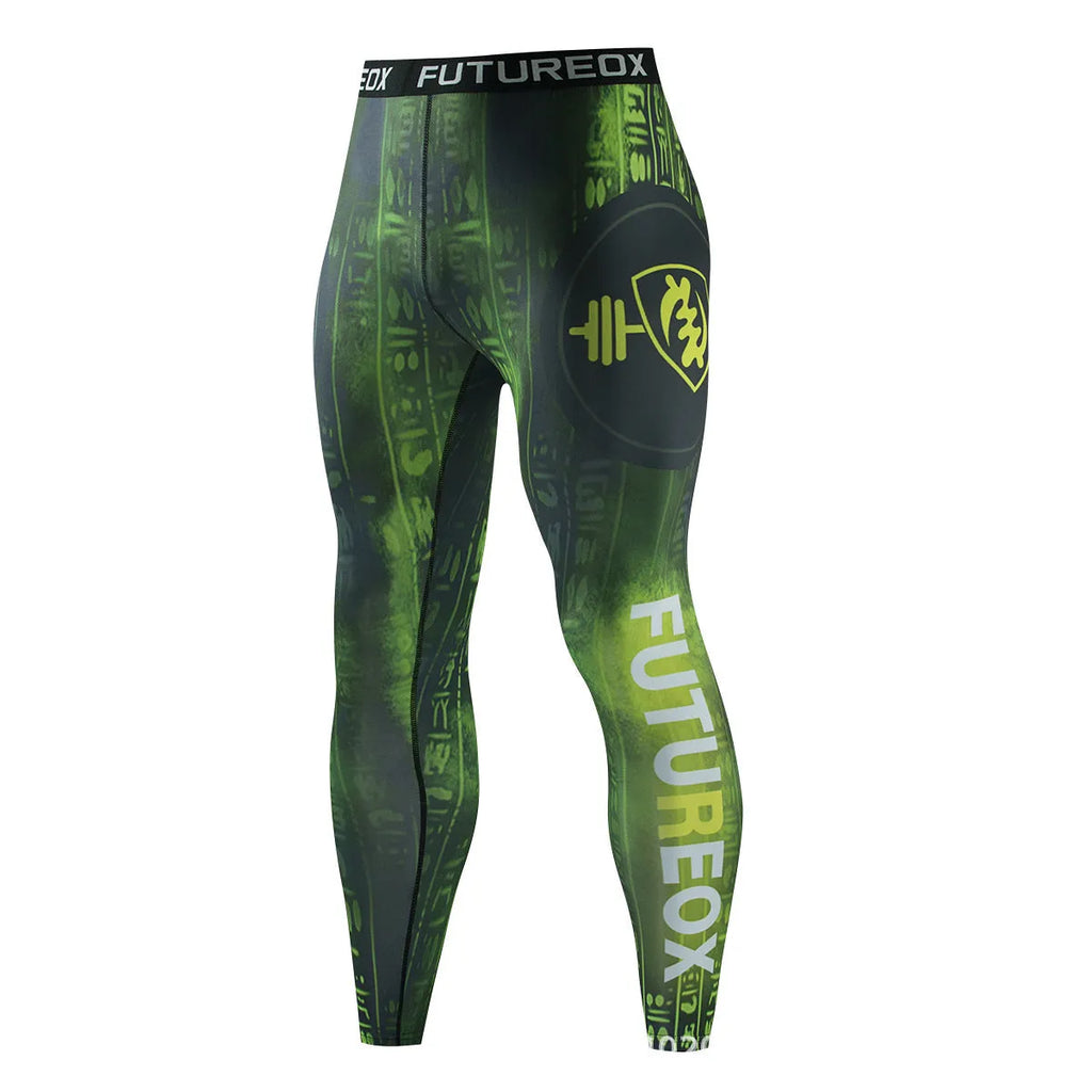 Men's slim fit ZF016 polyester sports suit with long sleeves, shown as a top and trousers set.
