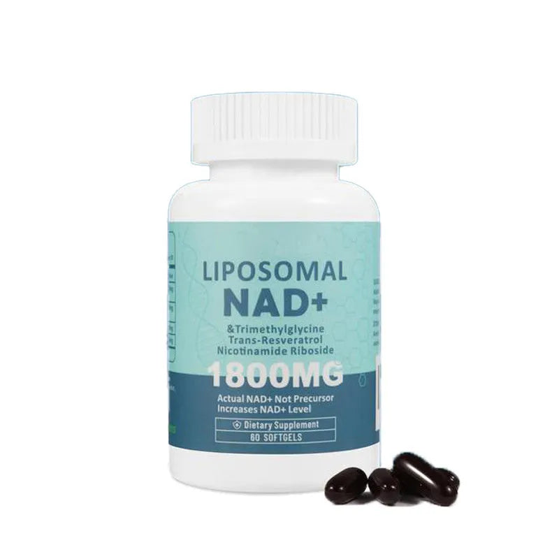 Bottle of Nicotinamide Mononucleotide Gel capsules with a choice of 60 or 120 pieces.