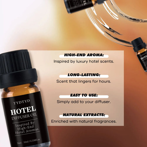 10ml natural plant fragrance essential oil in glass bottle with dropper