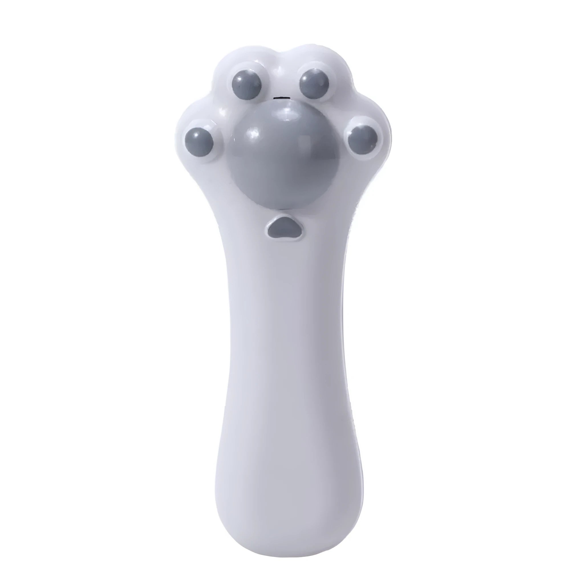 Dual-purpose cat massage comb and dental cleaning toy in assorted colours with rounded teeth
