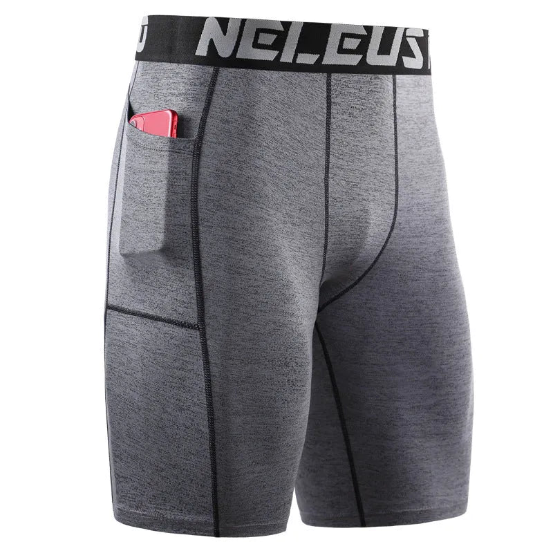 Men's black breathable milk silk running shorts with stretch fabric for summer sports