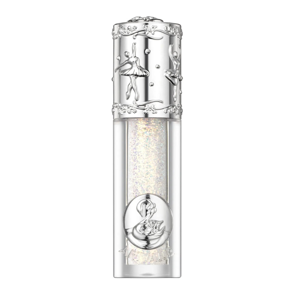 Ballet liquid eye shadow product in five colour options for universal skin types