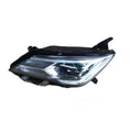 9-line LED car headlight replacement for 2018-2021 vehicles with ABS plastic housing