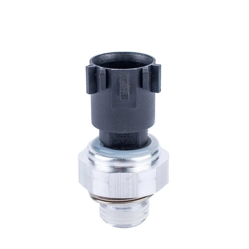 Silver automobile fuel pressure sensor for vehicle fuel system pressure monitoring
