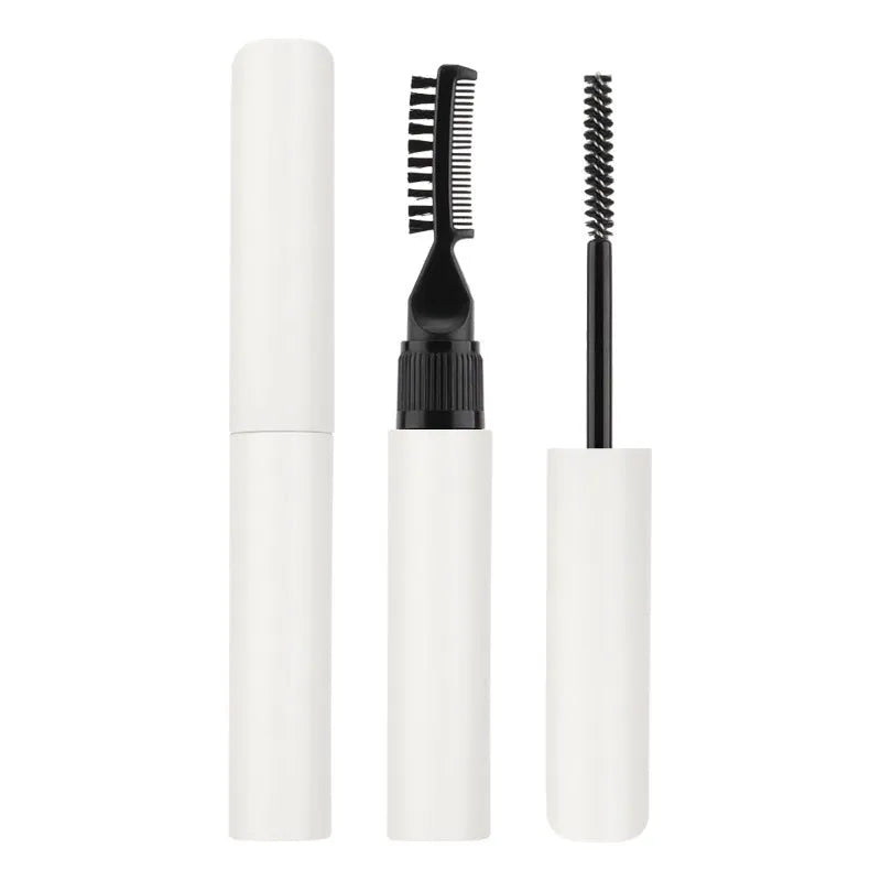 Eyebrow glue with brush for natural wild eyebrow styling in pink or white