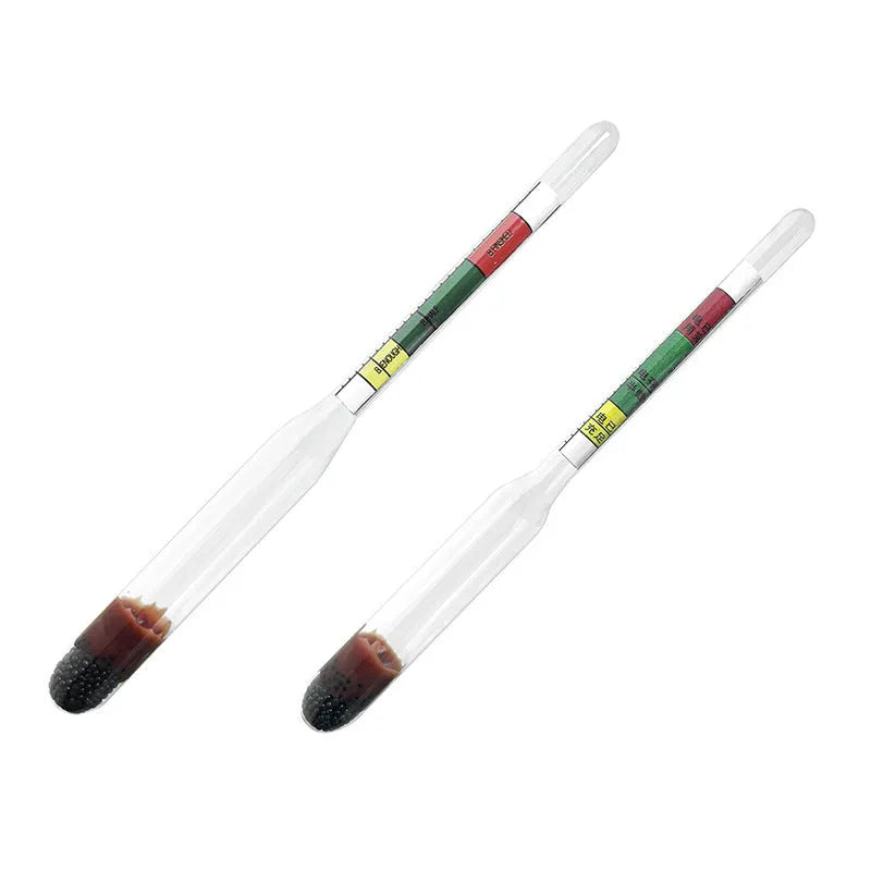 Electrohydraulic hydrometer suction type 330mm glass battery electrolyte densitometer