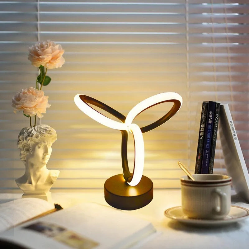 Black Bluetooth remote control musical note LED light with RGB colour strip.