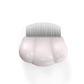 Paw Soft deshedding brush with blue silicone teeth for cat dog bunny grooming