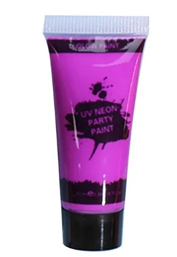 25ml tube of neon gouache face and body paint in a bright colour.