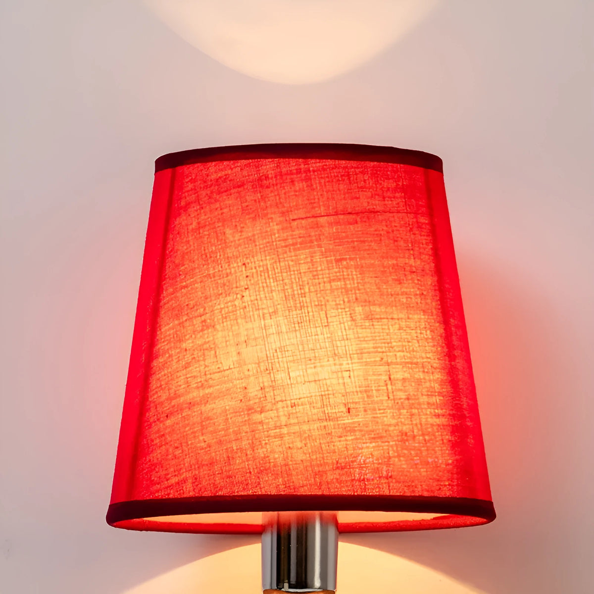 Mini modern minimalist fabric lampshade for pendant lights in a selection of colours.