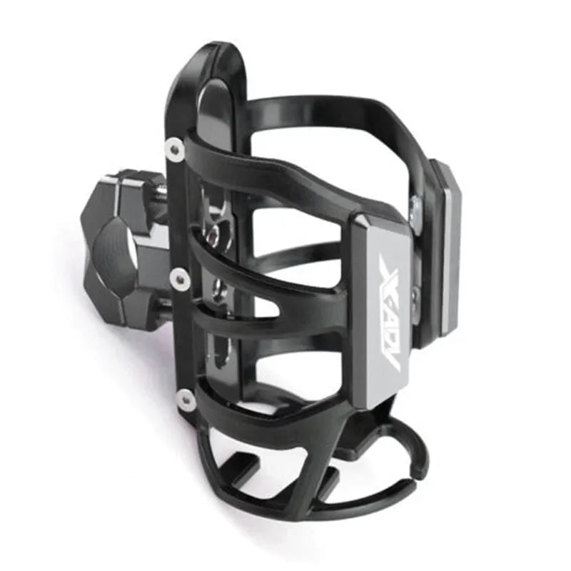 Modified water bottle cage for Honda X-ADV750 and XADV150 scooters in six colour options