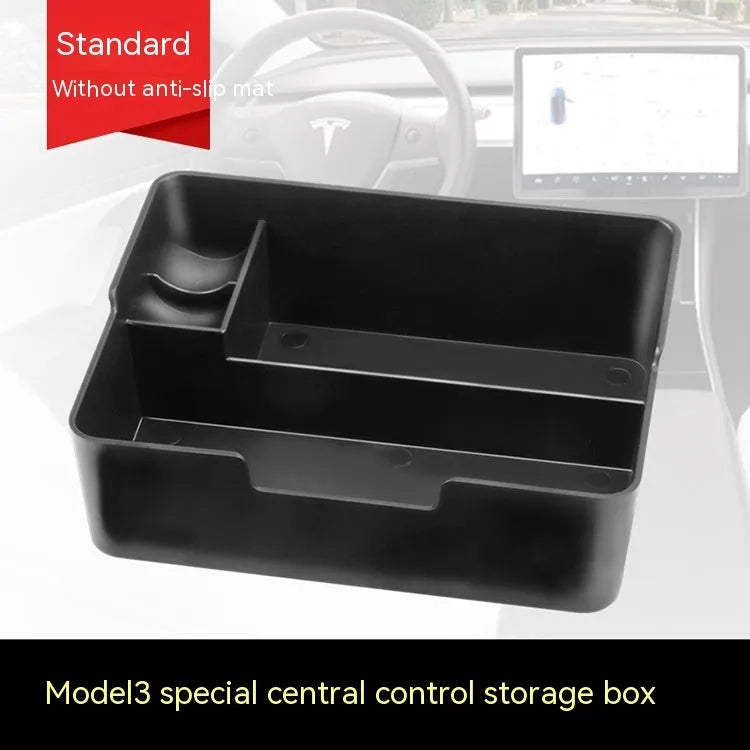 Tesla centre console storage box organiser tray for Model 3 and Model X/S vehicles