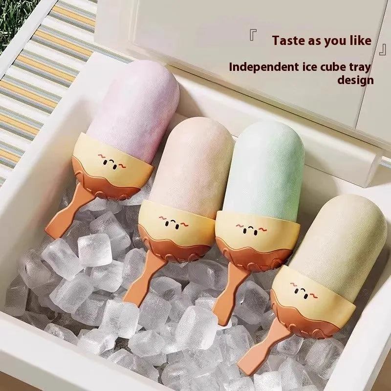 Plastic octopus balls ice cream mould with modern simplicity styling