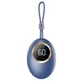 USB digital display hand warmer power bank in six colour options with aluminum heat dissipation