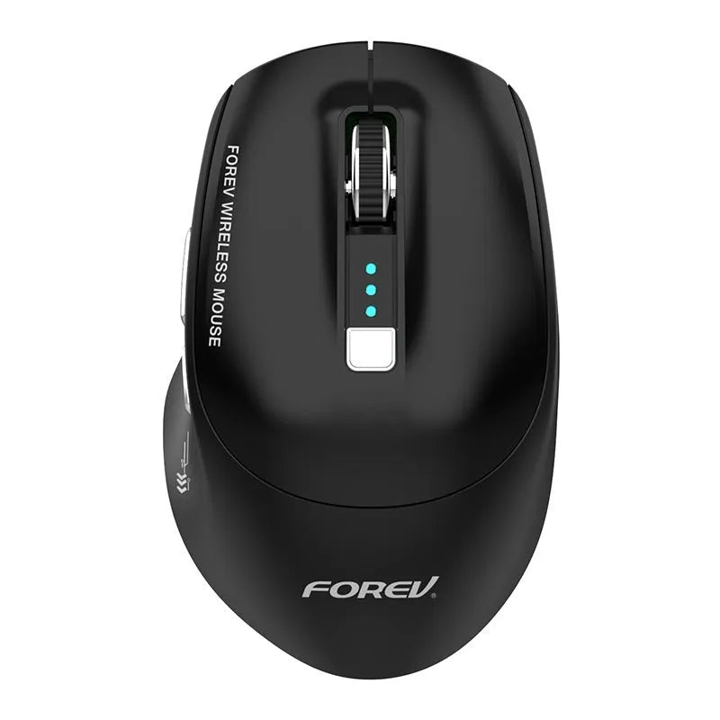 Bluetooth dual-mode wireless mouse for laptop, 109x70x42mm, available in Star Black, Blue Sky, and Milk Brown