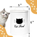 Black and white iron sheet round moisture-proof storage cans with independent inner boxes for pantry organisation.