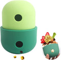 Dog treat puzzle toy in assorted colours for small medium dogs with detachable design