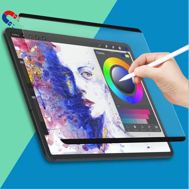 11-inch magnetic detachable PET film for iPad tablets with colour box packaging
