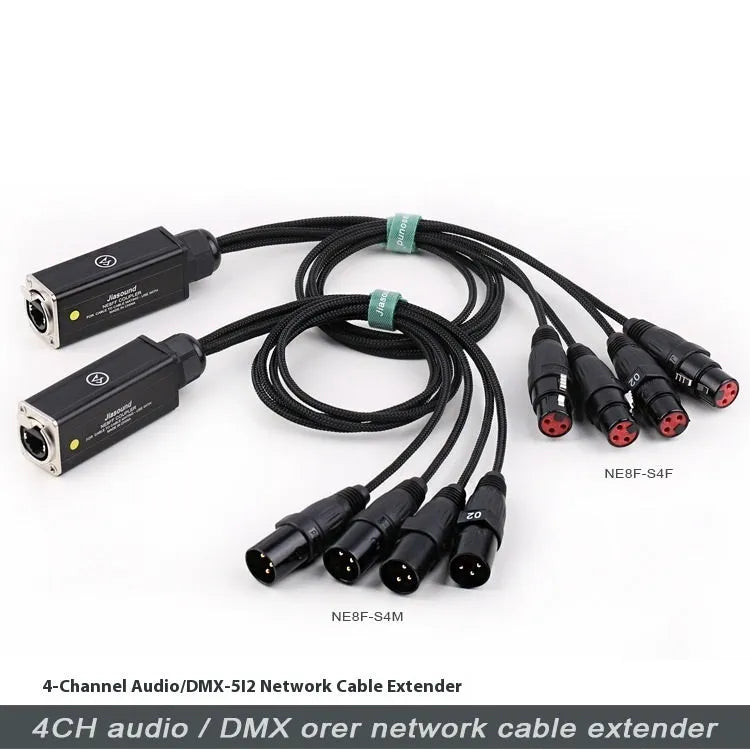 Black CAT6 RJ45 network extension converter cable with plugs, showing length options from 1 to 50 metres.