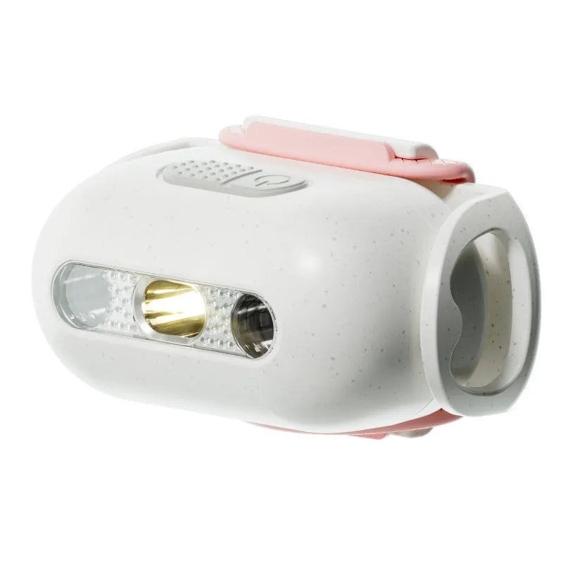 Pet luminous collar hanging lamp ring in ABS plastic with multiple colour pattern options