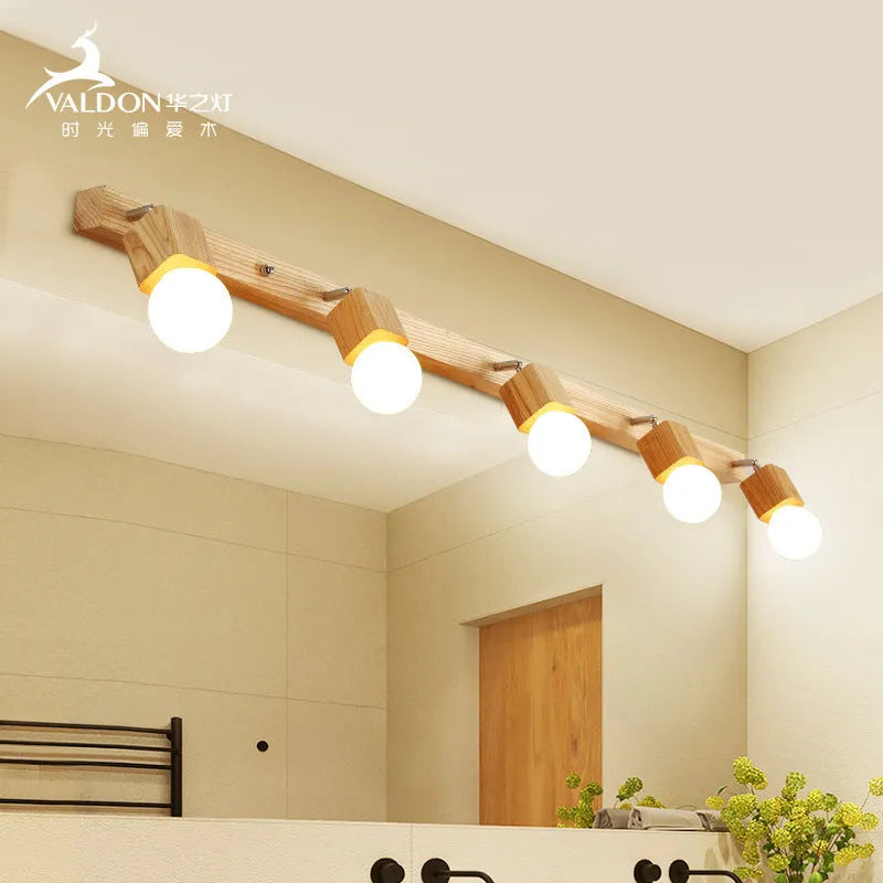 24cm mirror cabinet LED wall lamp with single head design