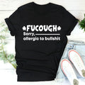 Black cotton round neck t-shirt with loose short sleeves and straight cut design